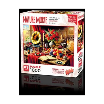 Silent Melody On A Baroque Table Puzzle 1000 Parça