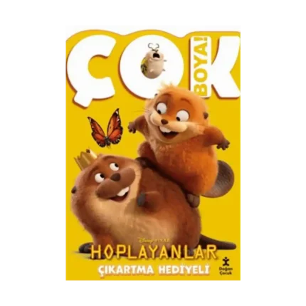 Disney Hoplayanlar;Çok Boya! Çıkartmalı Dev Boyama Kitabı