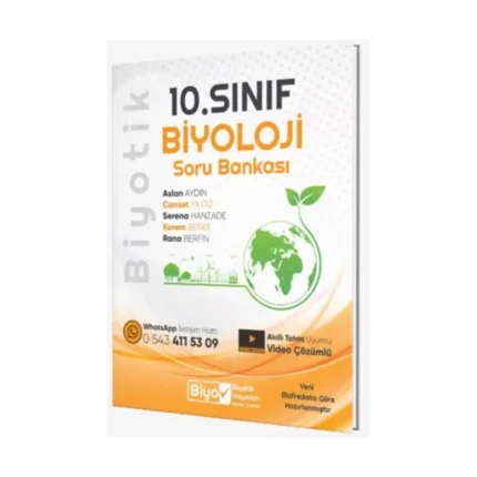 Biyotik Yayınları 10. Sınıf Biyoloji Soru Bankası