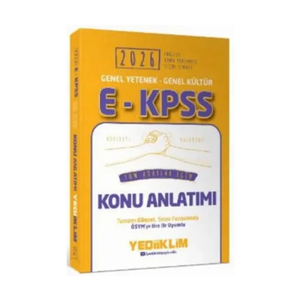 Ekpss Konu Anlatımı 2026