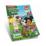 Little People Coloring Activity Book Anımals