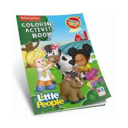 Little People Coloring Activity Book Anımals