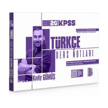 Kpss Türkçe Ders Notları 2026 (iadesiz)