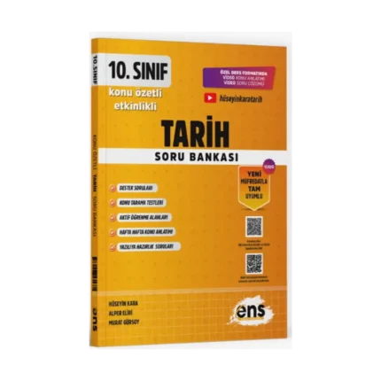 ENS Yayıncılık 10. Sınıf Tarih Etkinlikli Soru Bankası
