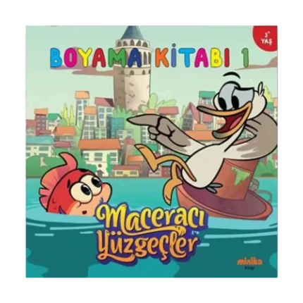 Maceracı Yüzgeçler Boyama Kitabı 1
