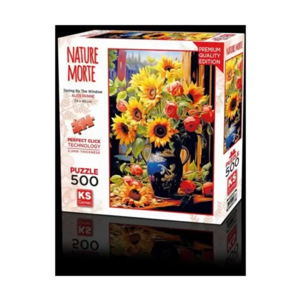 Spring By The Window Puzzle 500 Parça