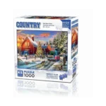Red Barn Farm Puzzle 1000 Parça