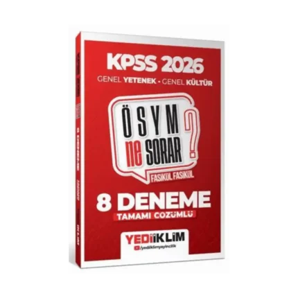 Kpss Deneme 8 Fasikül 2026