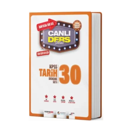 Akademi Denizi KPSS Tarih Canlı Ders Süper 30 Deneme Seti