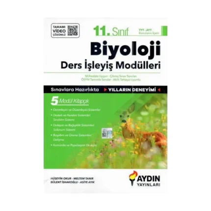11. Sınıf Biyoloji Ders İşleyiş Modülleri 5'li