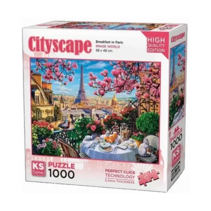 Breakfast In Paris Puzzle 1000 Parça
