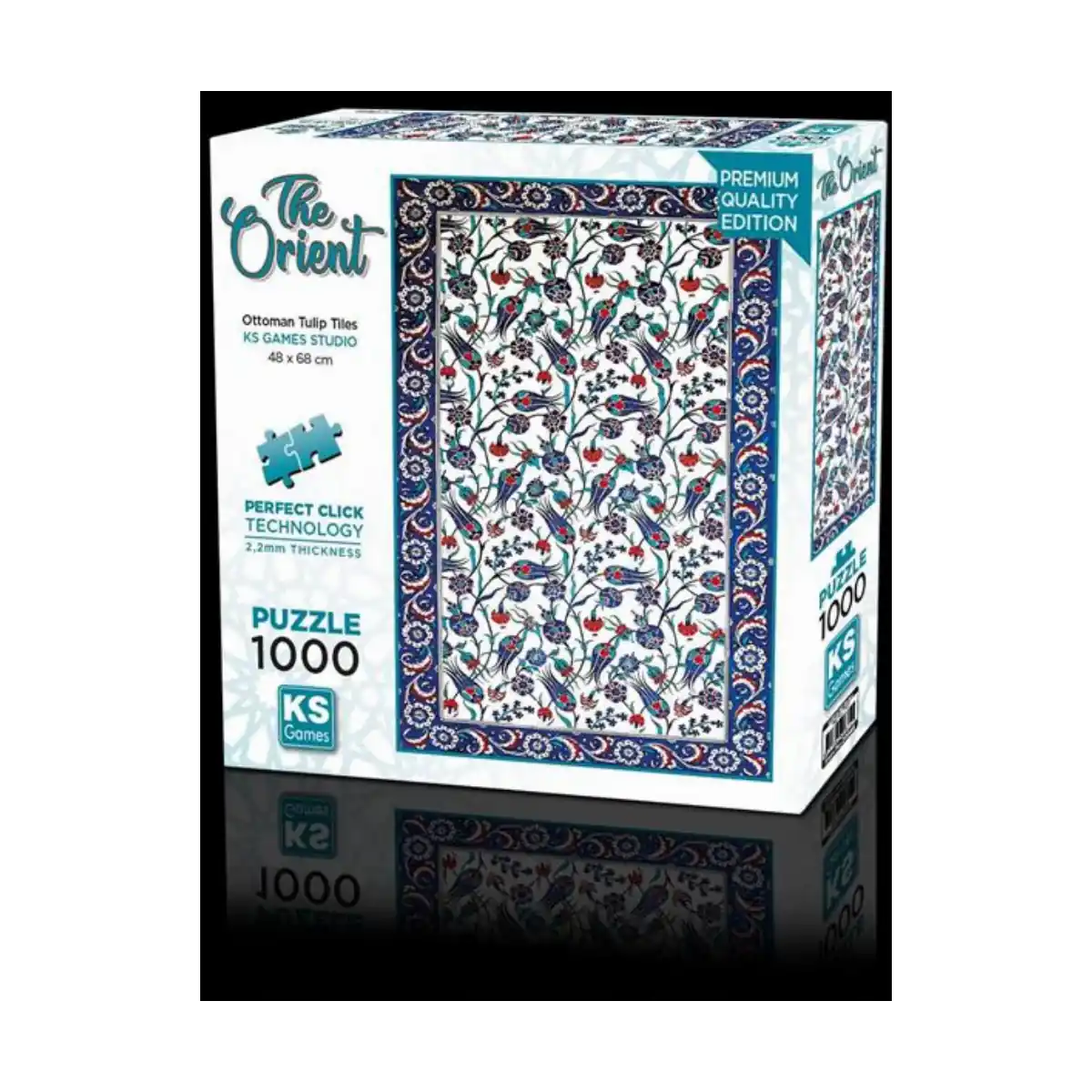 70115-ottoman-tulip-tiles-puzzle-1000-parca-1-1.webp Ottoman Tulip Tiles Puzzle 1000 Parça - Görsel 1