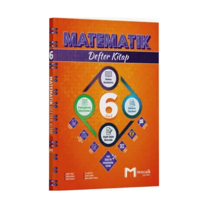 Mozaik Yayınları 6. Sınıf Matematik Defter Kitap