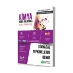 Çap Yayınları Üniversiteye Hazırlık Kimya Kimyasal Tepkimeler Denge Asitler Konu Anlatımlı Soru Fasikülü