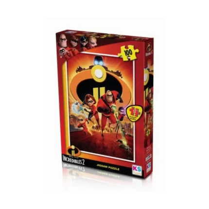 İncredibles Puzzle 100 Parça