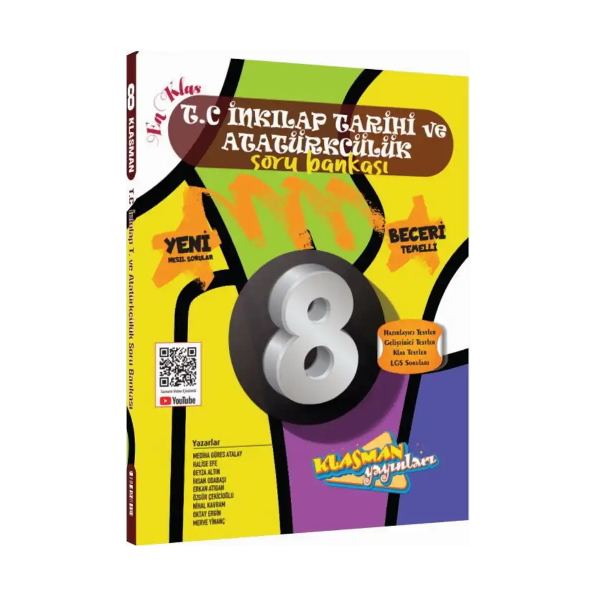 73926-klasman-yayinlari-8-sinif-t-c-inkilap-tarihi-ve-ataturkculuk-soru-bankasi-1-1.webp Klasman Yayınları 8. Sınıf T.C. İnkılap Tarihi ve Atatürkçülük Soru Bankası - Görsel 1