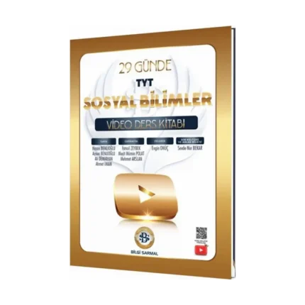 Bilgi Sarmal TYT Sosyal Bilimler 29 Günde Video Ders Kitabı
