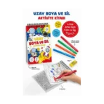 Uzay – Boya ve Sil Aktivite Kitabı / 3 Yaş +