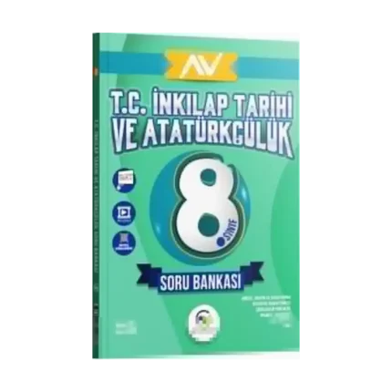 Av Akıllı Versiyon Yayınları 8. Sınıf LGS T.C. İnkılap Tarihi ve Atatürkçülük Soru Bankası