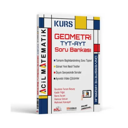 Acil Yayınları TYT AYT Geometri KURS Soru Bankası