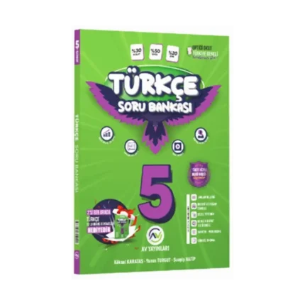 Av Yayınları 5. Sınıf Türkçe Soru Bankası