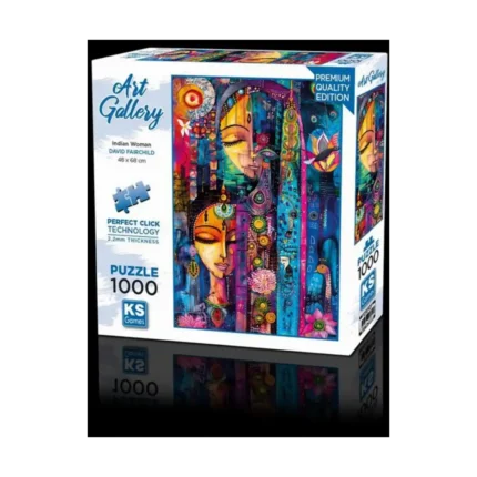 Indian Woman Puzzle 1000 Parça
