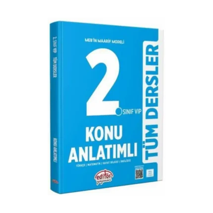 2. Sınıf Tüm Dersler Konu Anlatımlı Vip Mavi 2026