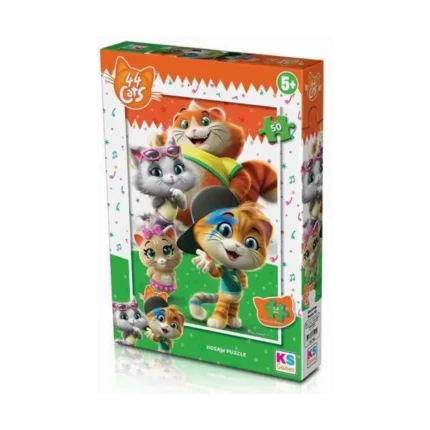 44 Cat Puzzle 50 Parça