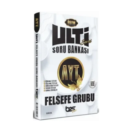 Ulti Yayınları AYT Felsefe Grubu  Soru Bankası