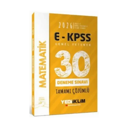 Ekpss Matematik Deneme 2026