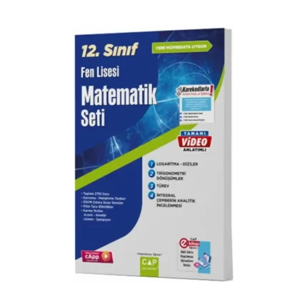 Çap Yayınları 12. Sınıf Fen Lisesi Matematik Seti