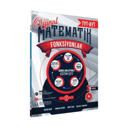 Orijinal Yayınları TYT AYT Matematik Fonksiyonlar Konu Anlatımlı Eğitim Seti