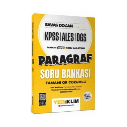Paragraf Soru Bankası Savaş Doğan