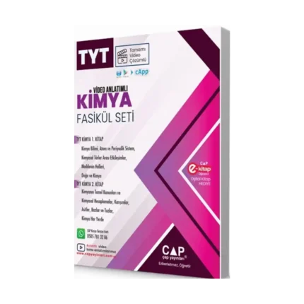 Çap Yayınları TYT Kimya Seti