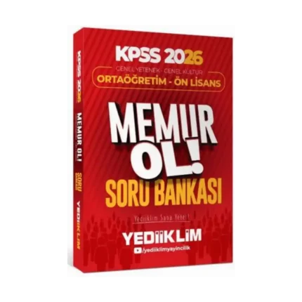 Kpss Ortaöğretim Ön Lisans Soru Bankası Memur Ol 2026