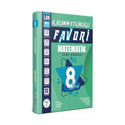 Av Akıllı Versiyon Yayınları 8. Sınıf LGS Matematik Favori Kazanım Etkinlikli Soru Bankası