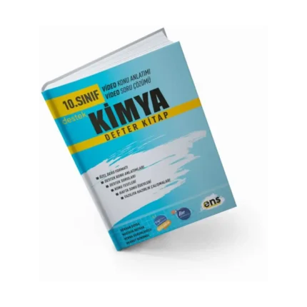 ENS Yayıncılık 10. Sınıf Kimya Defter Kitap