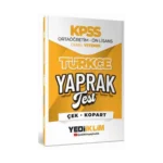Kpss Ortaöğretim Ön Lisans Türkçe Yaprak Test 2026