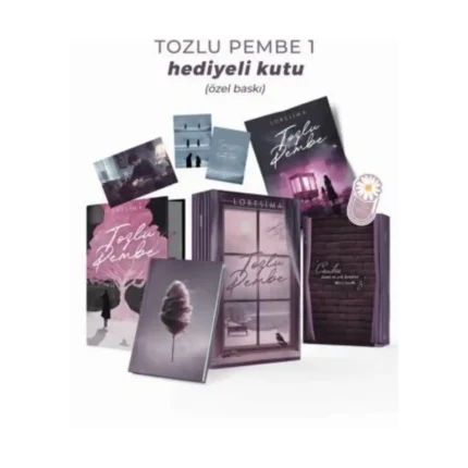 Tozlu Pembe 1 (Yan Boyamalı Hediyeli Kutu)