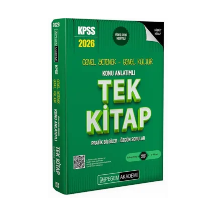 Kpss Lisans Gy Gk Konu Anlatımlı Tek Kitap