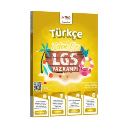 İntro Yayınları 7 den 8 e LGS Türkçe Yaz Kampı