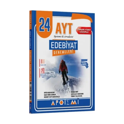 Apotemi Yayınları AYT Edebiyat 24 Çözümlü Deneme