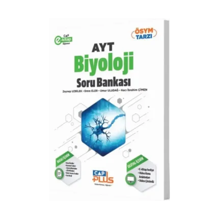 Çap Yayınları AYT Biyoloji Plus Serisi Soru Bankası