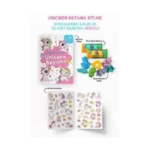 Unicorn Boyama Kitabı - Oyun Hamuru, Oyuncak Ve Çıkartma Hediyeli