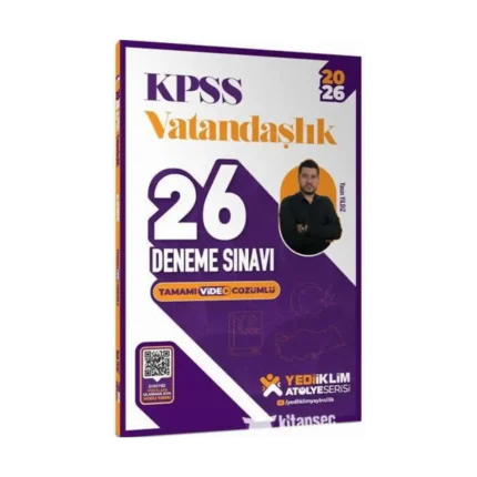 Kpss Gk Vatandaşlık 26 Deneme Atölye Serisi 2026