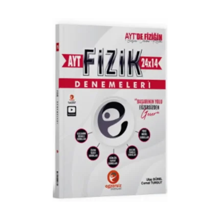 Egzersiz Yayınları AYT Fizik 24 x 14 Denemeleri