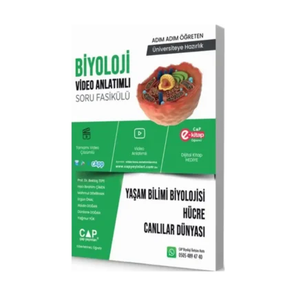 Çap Üniversiteye Hazırlık Yaşam Bilimi Biyolojisi Hücre ve Canlılar Dünyası Soru Fasikülü
