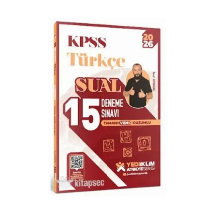 Kpss Türkçe 15 Deneme Atölye Serisi 2026