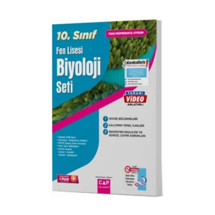Çap 10. Sınıf Fen Lisesi Biyoloji Seti