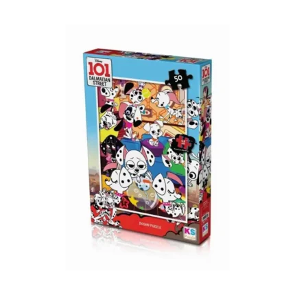 101 Dalmaçyalı 50 Parça Puzzle